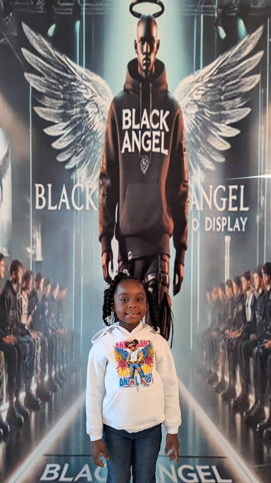 BLACK ANGEL "ANGEL BABY" HOODIE